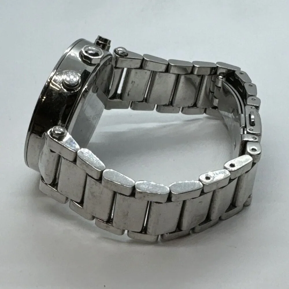 Michael Kors MK5353 Womens Silver Stainless Steel Analog Dial Wrist Watch JNA401